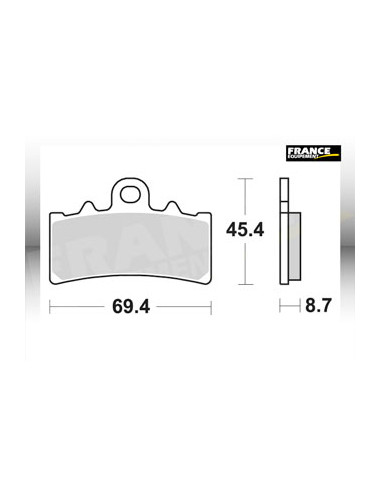 Plaquettes de freins AP RACING Plaquettes de freins AP RACING