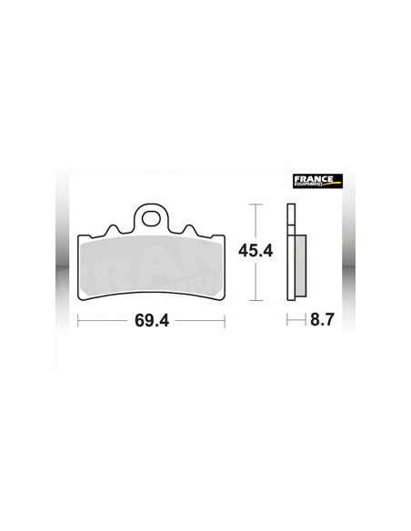Plaquettes de freins AP RACING (Nouvelle Génération)
