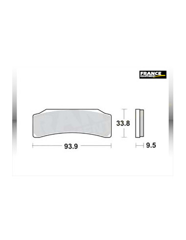 Plaquettes de freins AP RACING