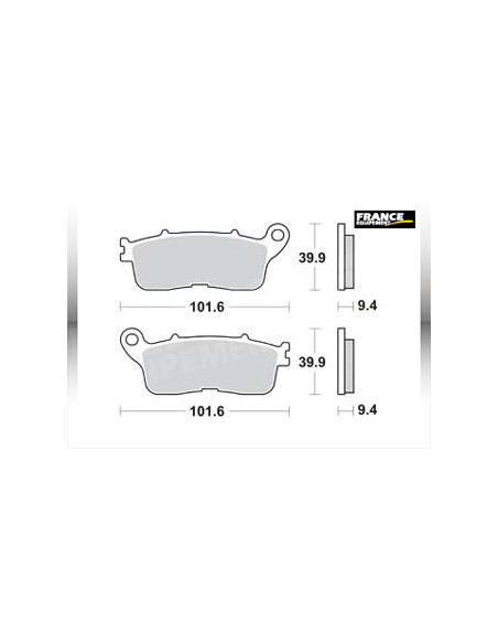 Plaquettes de freins AP RACING