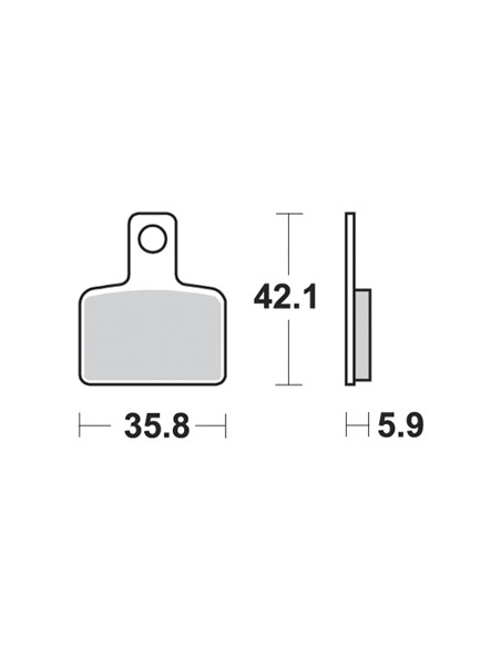 Plaquettes de freins AP RACING