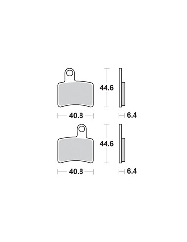 Plaquettes de freins AP RACING