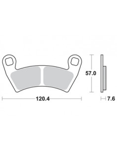 Plaquettes de freins AP RACING 2