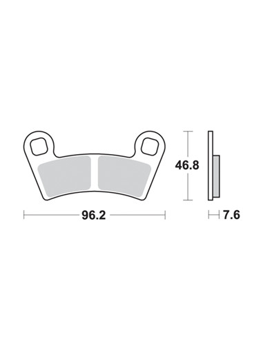 Plaquettes de freins AP RACING