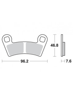 Plaquettes de freins AP RACING 2