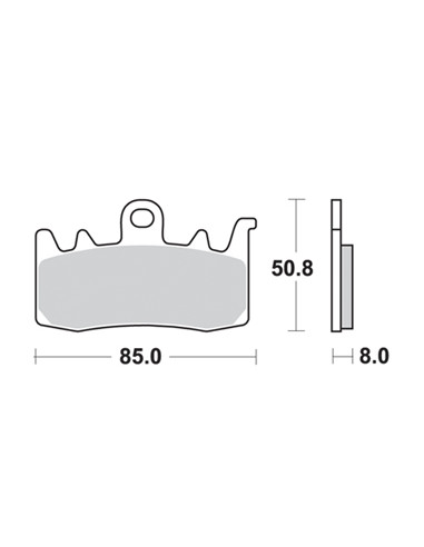 Plaquettes de freins AP RACING (Nouvelle Génération)