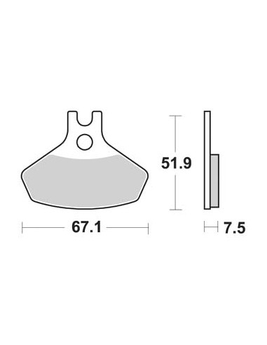 Plaquettes de freins AP RACING