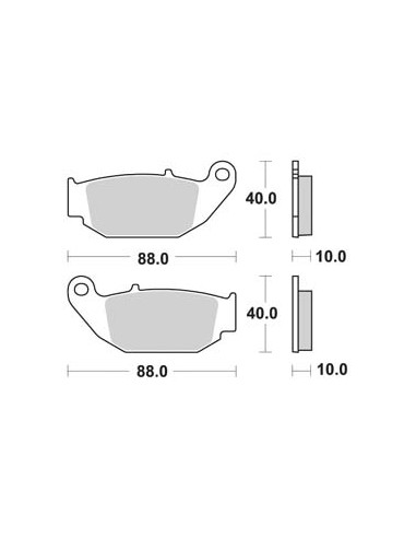 Plaquettes de freins AP RACING
