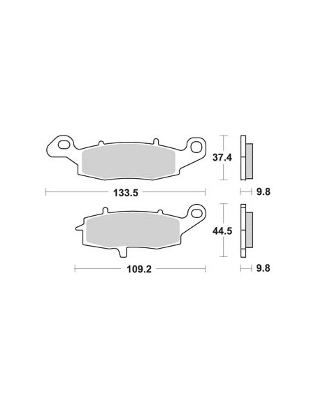 Plaquettes de freins AP RACING
