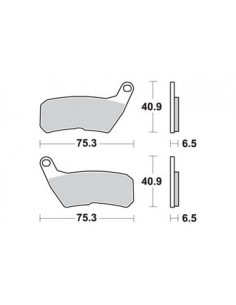 Plaquettes de freins AP RACING 2