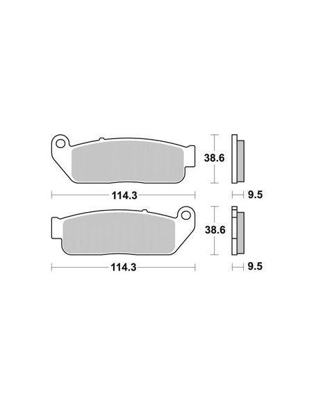 Plaquettes de freins AP RACING