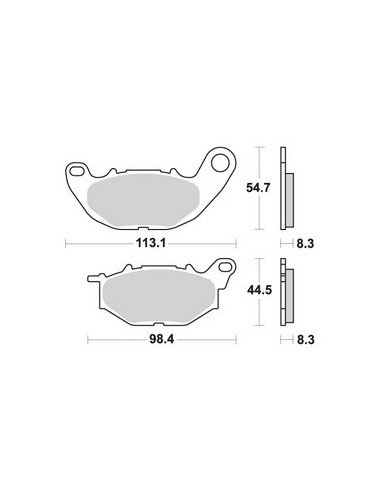 Plaquettes de freins AP RACING