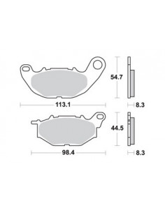 Plaquettes de freins AP RACING (Nouvelle Génération) 2