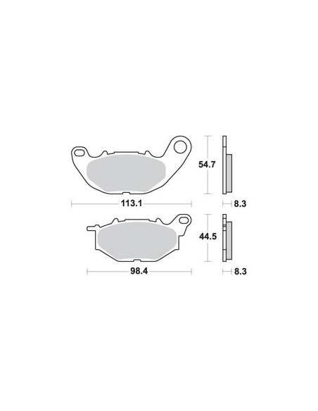 Plaquettes de freins AP RACING (Nouvelle Génération)