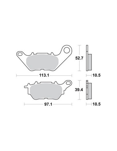 Plaquettes de freins AP RACING