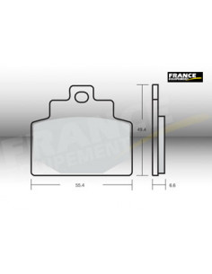 Plaquettes de freins AP RACING 2