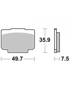 Plaquettes de freins AP RACING 2