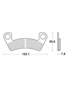 Plaquettes de freins AP RACING 2