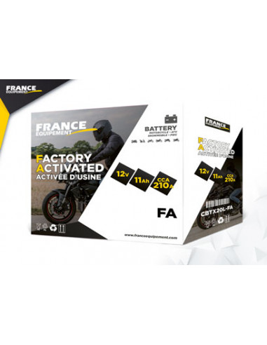 Batterie FE YTX12 SLA (YTX12-BS / YTX12BS / BTX12 / FBTX12 / 12BS /