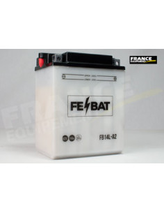 Batterie FE-BAT FB14L-A2 livrée avec les flacons d'acide