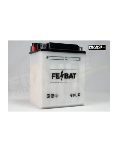 Batterie FE-BAT FB14L-A2 livrée avec les flacons d'acide