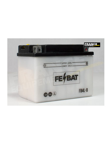 Batterie FE-BAT FB4L-B livrée avec les flacons d'acide
