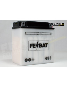 Batterie FE-BAT FB9-B (9B) livrée avec les flacons d'acide
