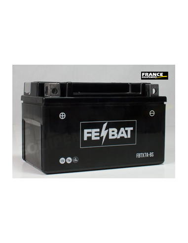 Batterie FE-BAT FBTX7A-BS  (CBTX7A-BS / YTX7A-BS / YTX7ABS / BTX7A)