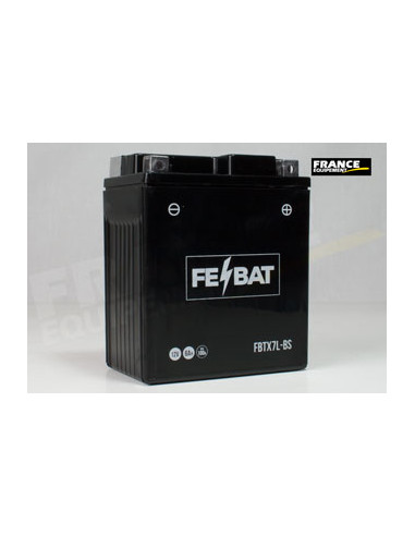 Batterie FE-BAT FBTX7L-BS  (CBTX7L-BS / YTX7L-BS / YTX7LBS / BTX7L)