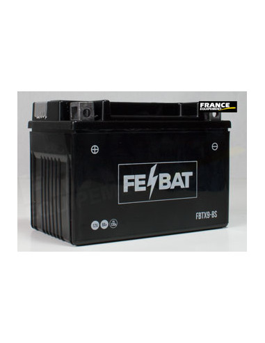 Batterie FE-BAT FBTX9-BS  (CBTX9-BS / YTX9-BS / YTX9BS / BTX9 / UCX9)