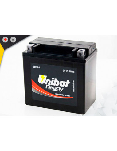 Batterie Unibat CBTX14-FA - Scellés en Usine.