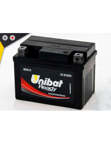 Batterie Unibat CBTX4L-FA - Scellés en Usine.