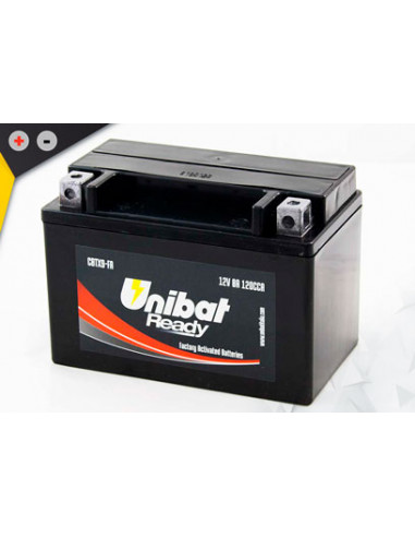 Batterie UNibat CBTX9-FA - Scellés en Usine.