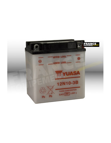 Batterie YUASA 12N10-3B (12N103B) acide non incluse