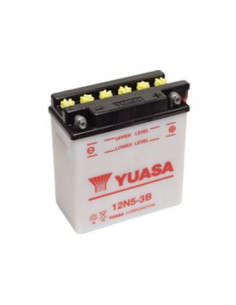 Batterie YUASA 12N5-3B (12N53B) acide non incluse