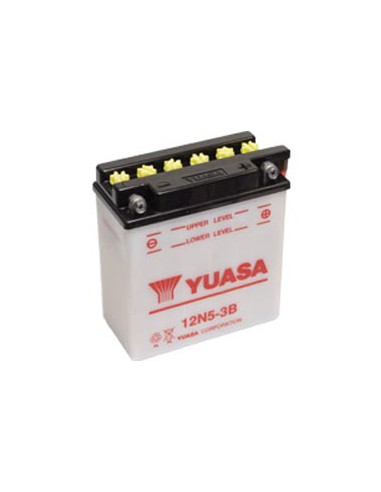 Batterie YUASA 12N5-3B (12N53B) acide non incluse