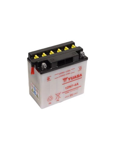 Batterie YUASA 12N7-4A (12N74A) acide non incluse