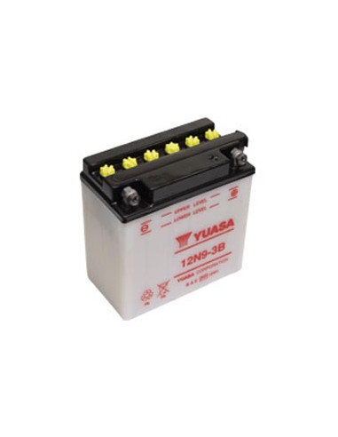 Batterie YUASA 12N9-3B (12N93B) acide non incluse