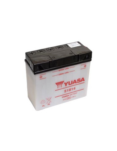 Batterie YUASA 51814 acide non incluse