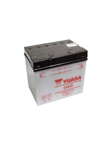 Batterie YUASA 53030 acide non incluse