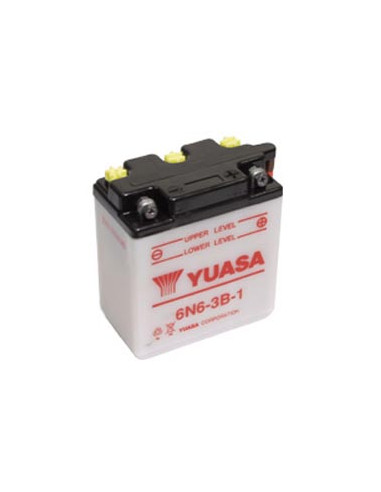 Batterie YUASA 6N6-3B-1 (6N63B1) acide non incluse