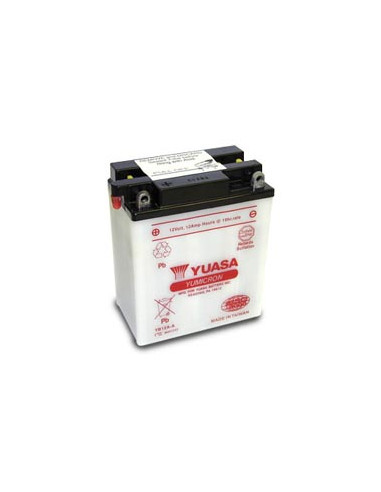 Batterie YUASA YB12A-A (CB12A-A / CB12AA / 12AA) acide non incluse