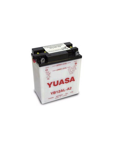 Batterie YUASA YB12AL-A2 (12ALA2) acide non incluse