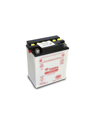 Batterie YUASA YB14-A2 (CB14-A2 / CB14A2 / 14A2) acide non incluse