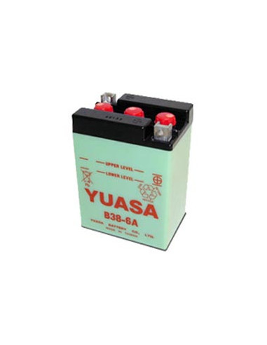 Batterie YUASA B38-6A acide non incluse
