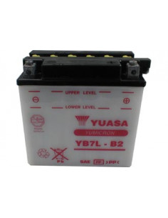 Batterie YUASA YB7L-B2 (CB7L-B2 / CB7LB2 / BB7LB2 / 7LB2)