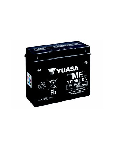 Batterie YUASA YT19BL-BS Sans entretien (Y51913 / BCP1812 / B51913)
