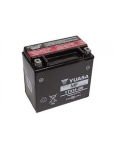 Batterie YUASA YTX14-BS (CBTX14-BS / CBTX14BS /BTX14/FBTX14/UCX14)