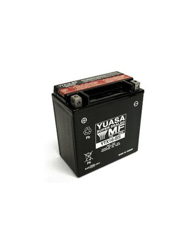 Batterie YUASA YTX16-BS  (CBTX16-BS / CBTX16BS / BTX16)