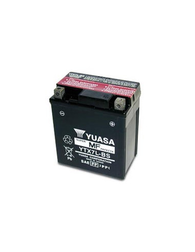 Batterie YUASA YTX7L-BS (CBTX7L-BS / CBTX7LBS / BTX7L / FBTX7L)